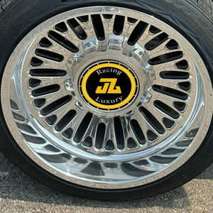 התאמה אישית של גלגלי 18 19 20 21 22 23 24 26 28 30 אינץ' מחושלים מסגסוגת לגלגלי רכבי יוקרה 5x114.3 6x139.7 חישוקים עם שפה עמוקה - Product Image 3