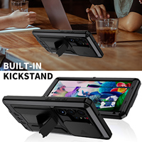 Protection d'écran sans fil antichoc, étanche à la poussière, avec design coulissant pour caméra, en TPU+PC certifié IP68, pour S23U 5G - Vente en gros