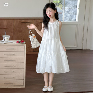 Robe d'été <span class=keywords><strong>pour</strong></span> filles, style princesse Blanche-<span class=keywords><strong>Neige</strong></span>, sans manches, tendance, décontractée, <span class=keywords><strong>pour</strong></span> les fêtes - Product Image 3