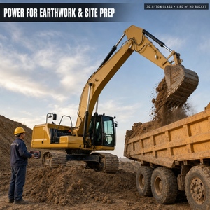 Excavadora Usada Inteligente de 30.8T con Control Remoto Proporcional Inalámbrico para Trabajos en Pendientes y Túneles - Product Image 5