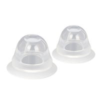 Correcteur de mamelon Cmbear, tire-tétine et tire-mamelon pour bébés de 0 à 12 mois, en gel de silice et silicone