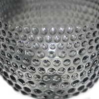 LANGXU verres à usage mariage verres à gobelet de couleur grise verrerie en vrac