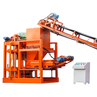 Offre Spéciale : Machine à Briques en Ciment Semi-Automatique QTJ4-26C, Machine à Blocs de Pavé, Ligne de Production de Briques
