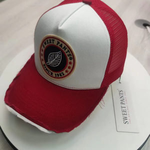 Sports 5-Panel 100% Cotton Sporty Baseball <strong>Cap</strong> with <strong>Flat</strong> Brim Unisex <strong>Summer</strong> Design Sp - Product Image 1