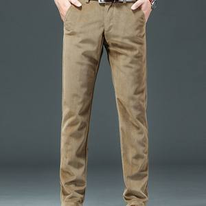 <span class=keywords><strong>Pantalon</strong></span> de Survêtement Décontracté Homme Côtelé à Jambe Droite Sur Mesure - Product Image 4