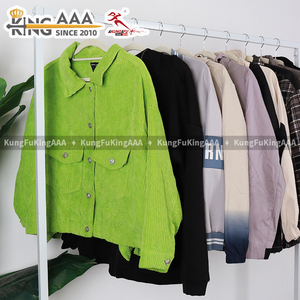 เสื้อแจ็คเก็ต KungFu KingAAA สำหรับผู้ชาย เสื้อกันหนาวคุณภาพสูง สไตล์ลำลอง เสื้อผ้าสตรีทแวร์มือสองสำหรับผู้ชาย เสื้อแจ็คเก็ตมือสอง เสื้อผ้ามือสอง - Product Image 2