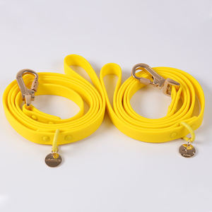 Stokta Mavi Renkli Su Geçirmez Köpek Tasması Kayışı Ayarlanabilir Özelleştirilmiş Logolu PVC Kaplı Köpek Tasması Kayışı - Product Image 3