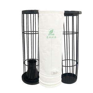 Sac filtrant anti-poussière en tissu non tissé aiguilleté en polyester, avec traitement au chaleur et calandrage, pour la filtration de la poussière de ciment et d'air - Product Image 5