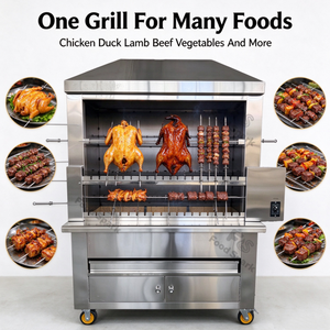 Griglia Commerciale <span class=keywords><strong>a</strong></span> Carbone <span class=keywords><strong>per</strong></span> Pollo Arrosto/<span class=keywords><strong>Barbecue</strong></span>/Grill Brasiliano <span class=keywords><strong>a</strong></span> Carbone - Product Image 1