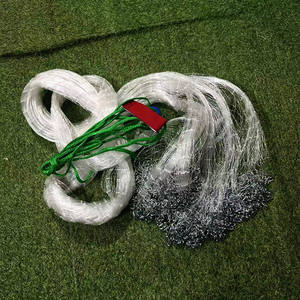 רשתות הטלה 12 רגל, רשת 1-1/2 אינץ' לדיג עם תחתית שרשרת, רשת דיג למי מלח, רשתות הטלה קלות לזריקה, פיתיון דיג - Product Image 2