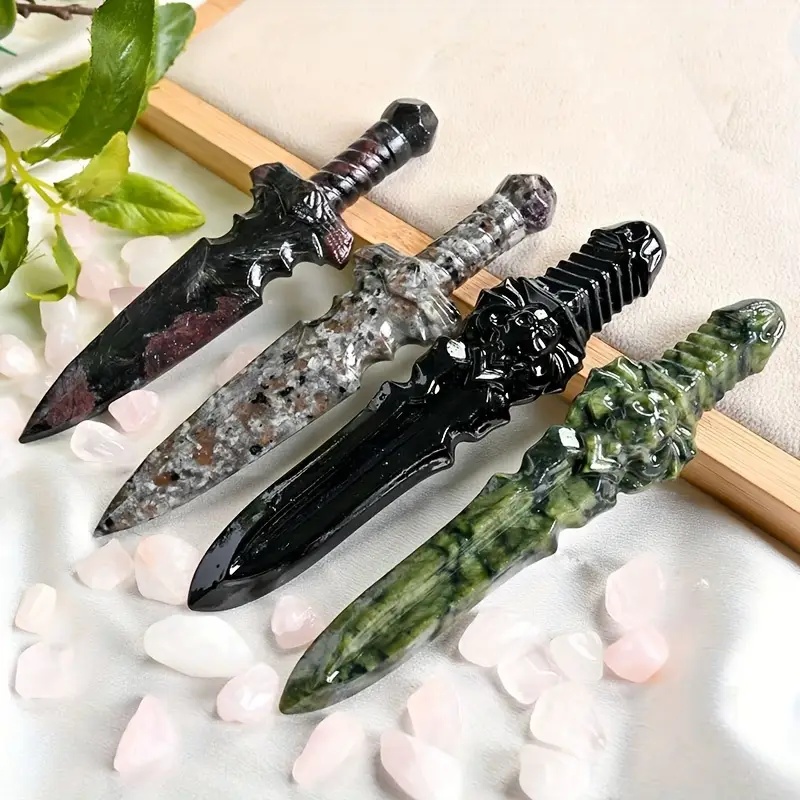 Red& blue firework garnet sword