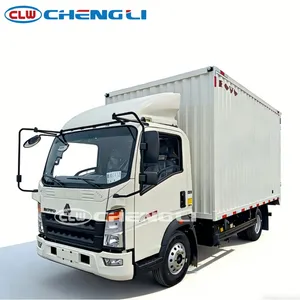 รถบรรทุกตู้บรรทุกขนาดเล็ก HOWO 4x2 สำหรับการขนส่งสินค้าในเมืองและการขนส่งเชิงพาณิชย์ - Product Image 5
