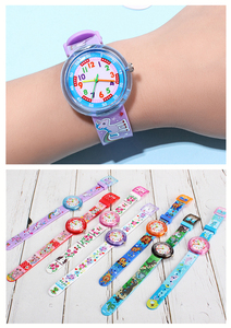 Moda pulseira crianças pulseira exclusivo analógico mulheres Full Colors analógico quartzo relógios para crianças - Product Image 3