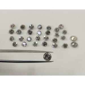 เพชรทรงกลมเจียระไนแบบบริลเลียนท์ ขนาด 4.5 มม. น้ำหนัก 0.38 กะรัต สีซอลท์แอนด์เปปเปอร์ สำหรับทำเครื่องประดับ - Product Image 4