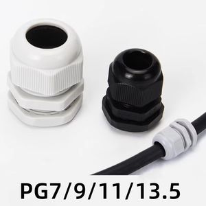 Passe-câbles en nylon étanche IP68 PG7-PG63, Protections de câbles en plastique, Connecteurs de câbles - Product Image 5