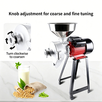 Pulvérisateur de pâte électrique robuste avec moteur 3500W pour fèves de cacao, cacahuètes, graines de melon et café