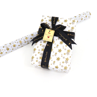 Rouleaux De papier d'emballage personnalisés pour cadeau De noël, vente en gros
