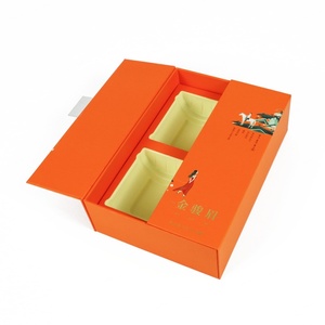 Customized Biodegradable Recycled Materials Rigid Cardboard <b>Eco</b>-Friendly Tea <b>Gift</b> Box Embossing EVA Sponge Inserts for Soda - Product Image 5