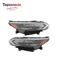 Phare LED Topzonauto pour Nissan Sentra 2024, version américaine, OEM 26060-6LY5A / 26010-6LY5A, ensemble de phares avant (paire)