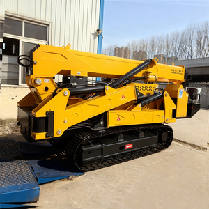 10 Ton Telescopic Boom Small Hydraulic Diesel Engine Mini Crawler <b>Spider</b> Crane Price - Product Image 4