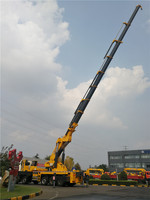 Grue à flèche articulée montée sur camion XCMG SQZ4500 d'occasion officielle de 90 tonnes fabriquée en Chine à vendre