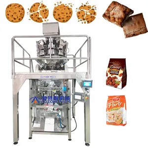 High Speed Weigher Pouch Multifunction Weighing 50g 100g 200g 1kg Mixture Dried Fruit Mushroom Tea Rice Candy Packing Machine