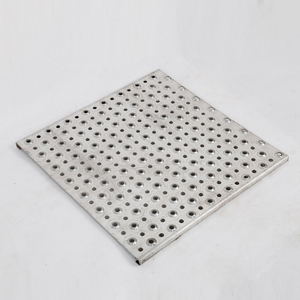 Kim loại đục lỗ lưới mạ kẽm 316 thép không gỉ Hàn tùy chỉnh lỗ tròn bột tráng tấm - Product Image 2