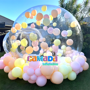 Dôme à bulles transparent géant gonflable pour l'extérieur, tente à bulles gonflable avec ballons, <span class=keywords><strong>maison</strong></span> à bulles gonflable - Product Image 2