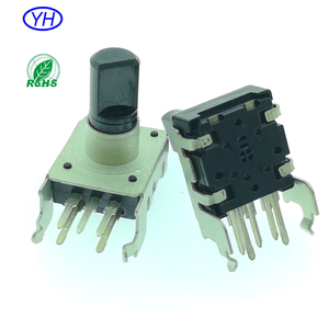 ตัวเข้ารหัสสัญญาณดิจิตอล Bourns PEC12R RE130F คุณภาพสูง แบบแนวนอน EC12 แบบกำหนดเอง 12 พัลส์ 24 พัลส์ ขนาด 12 มม. พร้อมสวิตช์กด และได้รับมาตรฐาน RoHs - Product Image 4