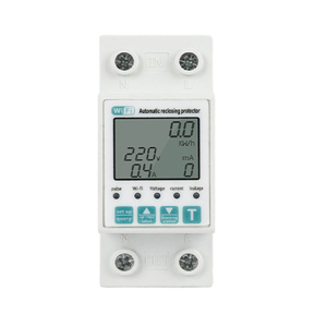 63A tuya Wifi hẹn giờ năng lượng điện kWh <span class=keywords><strong>Meter</strong></span> cuộc sống thông minh thông minh Trái Đất rò rỉ trên dưới điện áp bảo vệ Relay ngắt mạch - Product Image 6