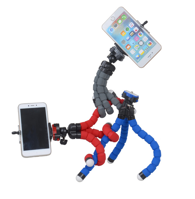 Kingjoy in Stock Tabletop Tripod for Video Shooting Compatible With Camera/Ipad/Iphone
