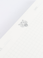 Cuaderno de Espiral con Diseño de Leopardo para Regalo, A6/A6L/A5MINI/A5/B5/A4, Alta Calidad, 100 Hojas Gruesas, Juego Completo de 6 Piezas