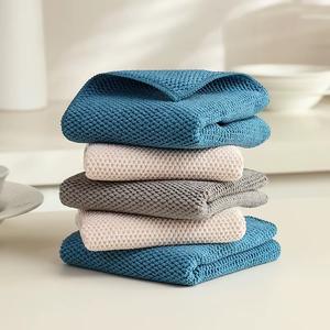 Paño de Limpieza de Microfibra Suave Premium de Poliamida/Poliéster con Diseño de Grano de Maíz, Calidad Prestigiosa a Precios Espléndidos, para Gafas - Product Image 2