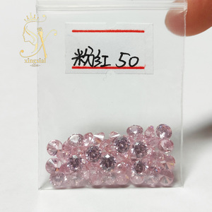 Venta Caliente: 500 Piezas/Paquete de Circonita Cúbica Sintética de Color Rosa Melee de 5A con Tratamiento Térmico, Circonita Cúbica Suelta - Product Image 3