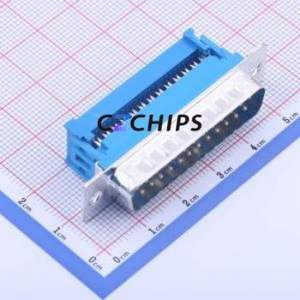 X0725WT7BL1 D-Sub/VGA Connector Connector ( Connector Type: Standard D-Sub )( Gender: Male )( Total Number of PINs: 25P ) - Product Image 1