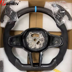 Volante <span class=keywords><strong>CS</strong></span> de fibra de carbono para <span class=keywords><strong>BMW</strong></span> Serie 1 2 3 4 5 6 7 8 G20 G26 G30 G01 G02 G80 G82 G87 F90 F95 F96 M3 M4 Accesorios para coche - Product Image 5