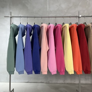 Nueva Sudadera con Capucha Extra Grande para Hombre, Estilo Vintage, Lavado Ácido, 365 g, Estilo Urbano - Product Image 2