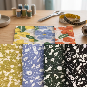 Stampa <span class=keywords><strong>Seersucker</strong></span> in <span class=keywords><strong>cotone</strong></span> tessuto <span class=keywords><strong>di</strong></span> 132cm leggero Stretch Stock per uso esterno con Design salino-restringimento ragazzi 52 "<span class=keywords><strong>di</strong></span> larghezza-17035 - Product Image 3