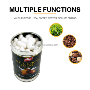 Jinyuanbao Vintage Milk-Can Shaped Metal Pail Candy <strong>Tin</strong> Jar Creative Round Tea Storage Container Sealable Coffee Bean <strong>Tin</strong> - Product Image 6