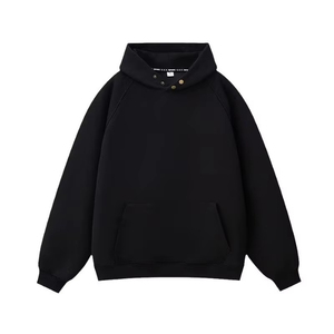 Felpe con Cappuccio da Uomo in Cotone 100% 420gsm Pesante con Stampa Floreale a Rilievo, Tute Sportive di Alta Qualità, Streetwear Personalizzato - Product Image 5