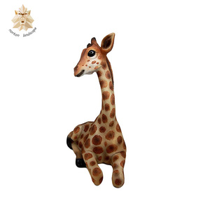 Vente en gros bon marché personnalisé Décoration <span class=keywords><strong>de</strong></span> jardin en <span class=keywords><strong>fibre</strong></span> <span class=keywords><strong>de</strong></span> <span class=keywords><strong>verre</strong></span> Grandes statues <span class=keywords><strong>de</strong></span> girafe décoratives Sculpture <span class=keywords><strong>à</strong></span> vendre - Product Image 3