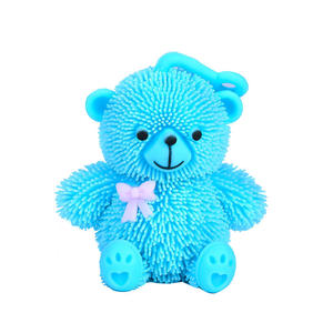 Jouet ours en peluche Jincan mignon, de haute qualité, doux, collant, anti-stress, à presser, pour enfants de 5 à 7 ans - Product Image 1