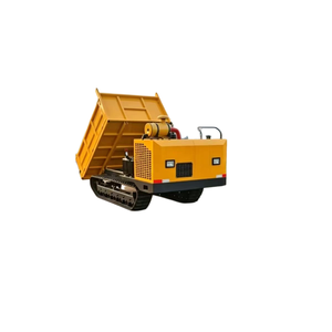 Transportador de orugas, camión de ingeniería todoterreno con volquete izquierdo para huertos de montaña - Product Image 4