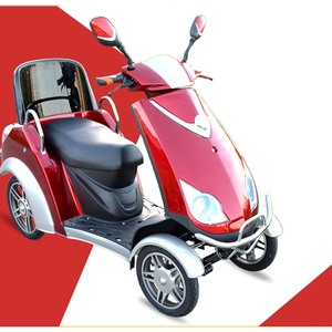 Scooter Eléctrico de Cuatro Ruedas, Aleación de Aluminio, 17 mph, Ayuda de Movilidad para Uso Doméstico - Product Image 1