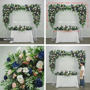 <b>Artificial</b> Silk Wedding Centerpiece Flower plants Background Decoration Hanging Arrangement - Product Image 3