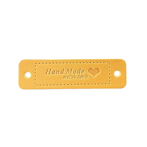 Hot Sale <strong>Custom</strong> Embossed Sustainable Leather <strong>Labels</strong> Accessories Tag Patch for Clothing and <strong>Jeans</strong> - Product Image 3