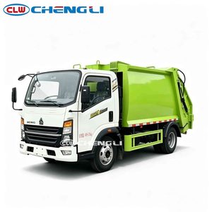 Compactador de Basura Howo de Alta Capacidad y Durabilidad, 5CBM, con Mecanismo de Compresión Hidráulica - Product Image 2
