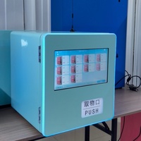 Distributeur automatique intelligent compact à écran tactile, kiosque libre-service, SDK, code QR, monnayeur, pour articles d'hôtel, articles de détail, distributeur de petits articles, 4G