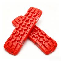 Planches de traction robustes en nylon 10 tonnes (2 pièces) antidérapantes pour le sauvetage hors route, idéales pour le sable, la boue, la neige, les SUV et les véhicules 4x4