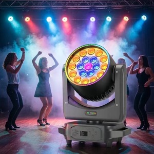 Projecteur de scène mobile à faisceau RGBW DMX512 350W pour DJ, discothèque, fête, mariage, concert - Product Image 4